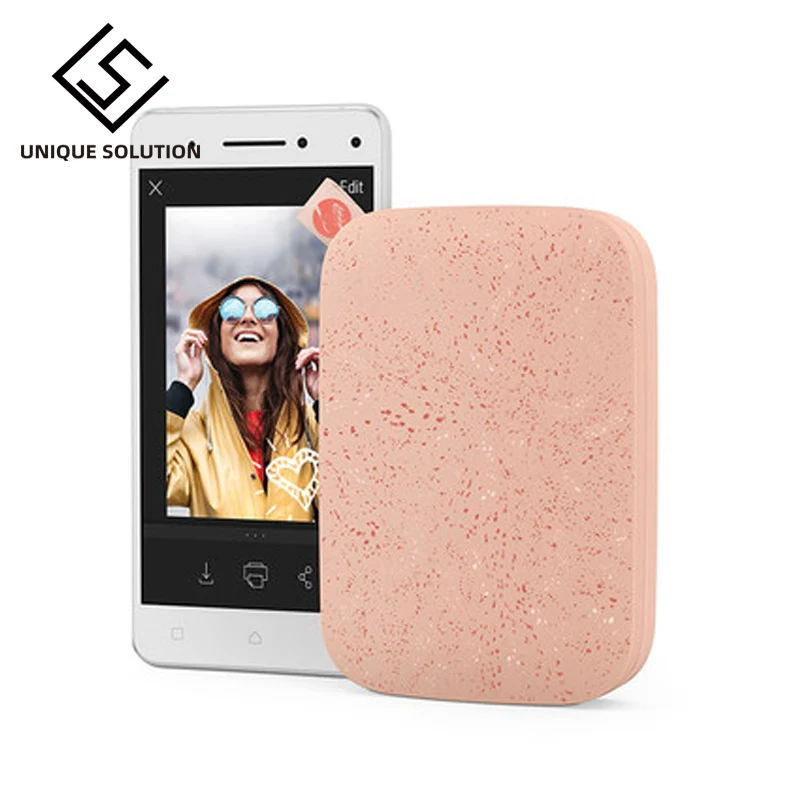 Звездочка 100 звездочка 200 фотопринтер портативный мини bluetooth для hp ZINK фотобумага