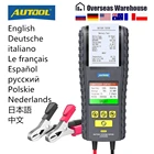 Автомобильный аккумулятор AUTOOL BT860, 12 В, 24 В, 3,2 дюйма, цветной экран