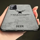 Олень шаблон тканевый чехол для телефона для realme narzo 30 5g 2021 6,5 ''мягкий силиконовый бампер shockpoof coque на realmi narzo30 5g