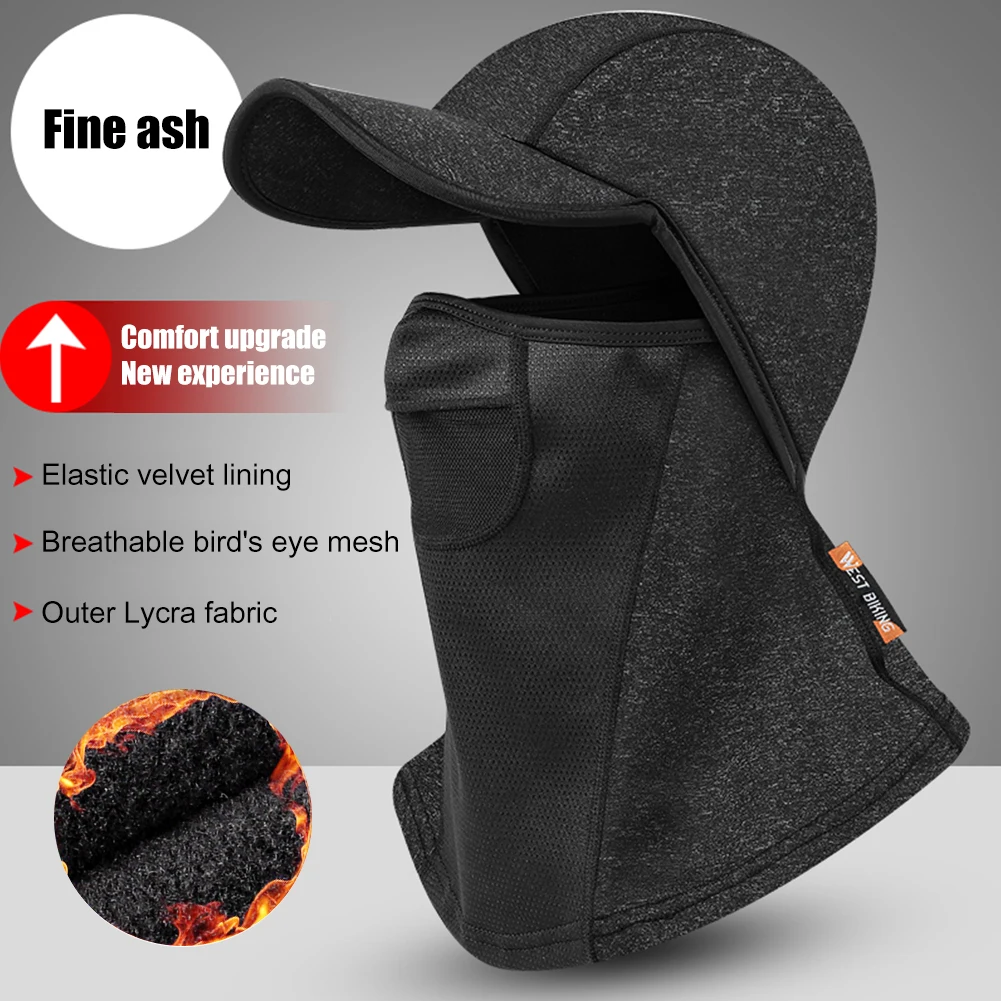 

Fleece Hats Sports Cycling Skiing Velvet Fishing Winter Thermal Thicken Mask Cap for Outdoor Cycle Biking Entertainment