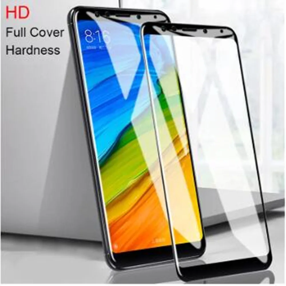 Закаленное стекло 11D для Xiaomi Redmi 5 Plus 5A Go 6 6A 7A S2 полное покрытие Защита экрана Note Pro