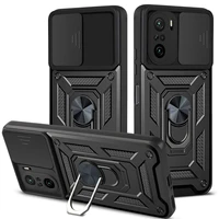 poco f3 case shockproof armor ring stand cover funda xiaomi poco f3 x3 x 3 x3nfc x3pro m3 m4 pro camera lens protection cases