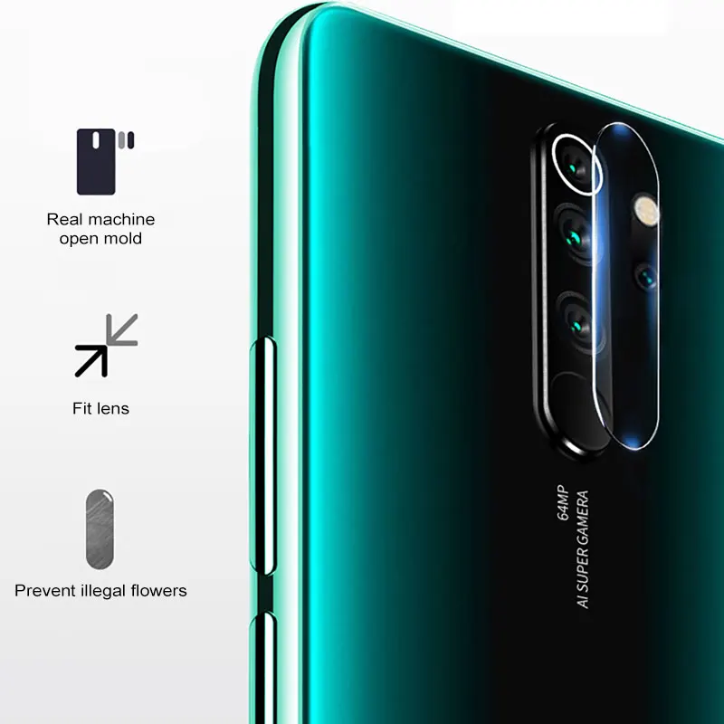 Закаленное стекло для объектива камеры Xiaomi Redmi Note 8T 9S 6 7 8 9 Pro Max Защитная пленка