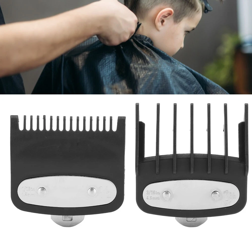 2 шт. Концевая расческа для стрижки контроля длины Парикмахерская сменный