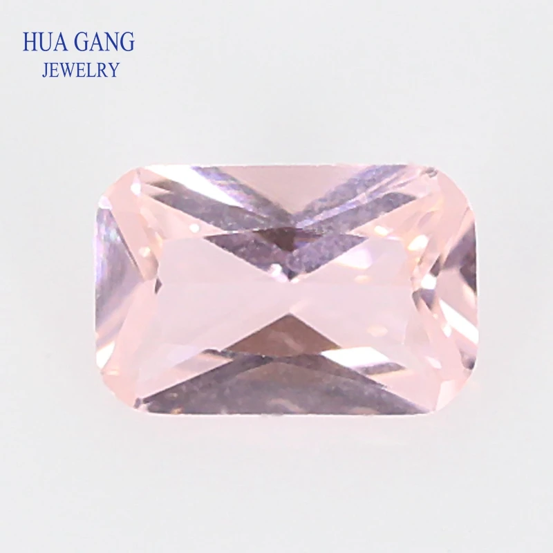 

Morgan Nano Pink Stone Octangle Shape Synthetic Gems For Jewelry 3x4~13x18mm Free Shipping