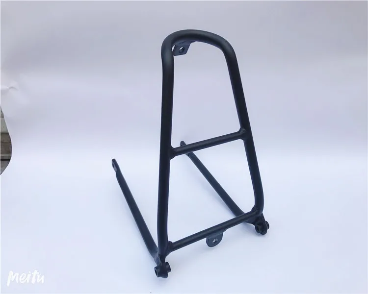 Велосипедные стойки для Brompton, складная велосипедная задняя стойка из алюминиевого сплава, легкая стойка с колесом, велосипедные аксессуары
