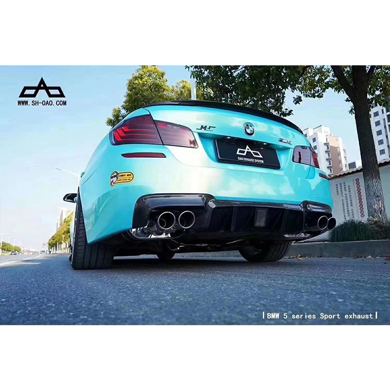 Автомобильный задний бампер диффузор спойлер для BMW 5 серии F10 M-Sport M-Tech 2012-2016