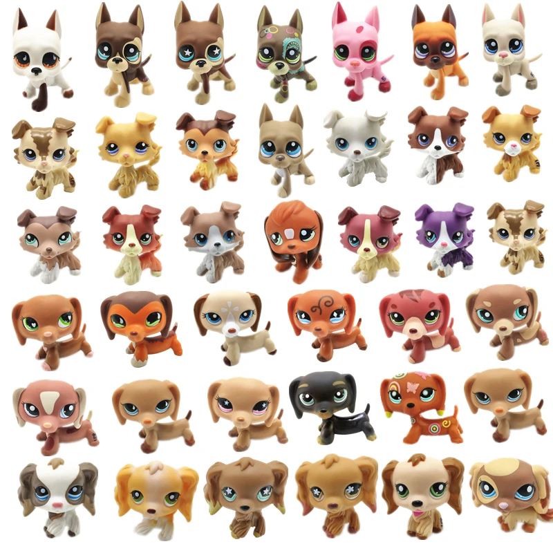 LPS Pet Shop игрушка кукла овчарка Собака коллекция стоячие персонажи высокого качества маленькая модель игрушки для детей подарки на день рождения