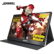 Portable Monitor 15.64K lcd hd HDMI USB Type C Display for PC Laptop Phone PS4-switch-XBOX 1080p Gaming Monitor ips Screen