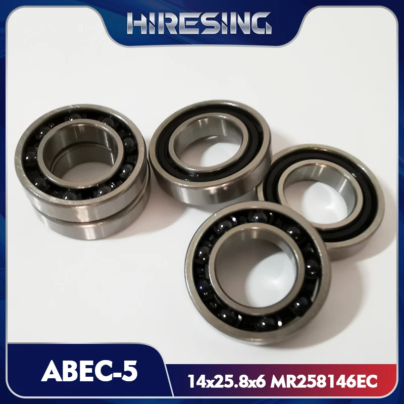 5 шт. 14X25.8X6 MR258146EC керамические шарики P5 C3 T46 подшипник в нейлоновой клетке для