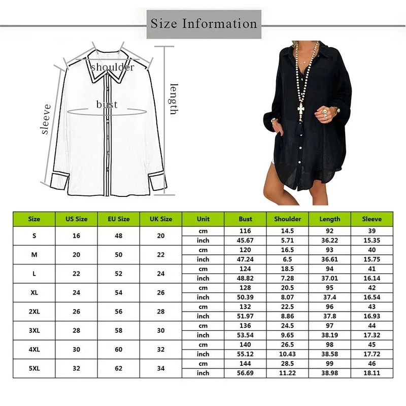 Женская льняная однобортная рубашка на пуговицах Свободная Повседневная