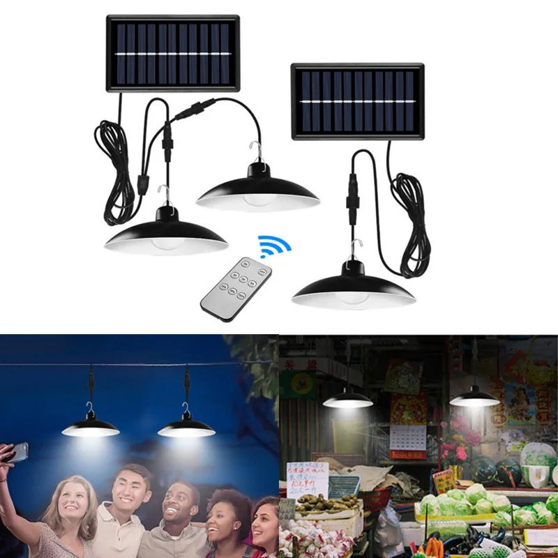 

Split Solar Light Remote Led Lights With Extension Outdoor Waterproof Wall Lamp Sunlight Powered For Garden Street Waterproof