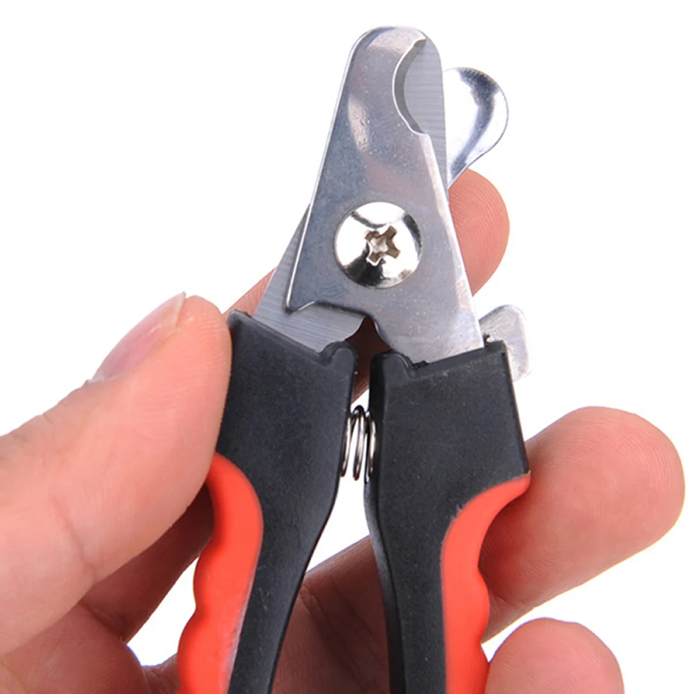 Профессиональные кусачки для ногтей собак безопасный резак когти кошек ножницы