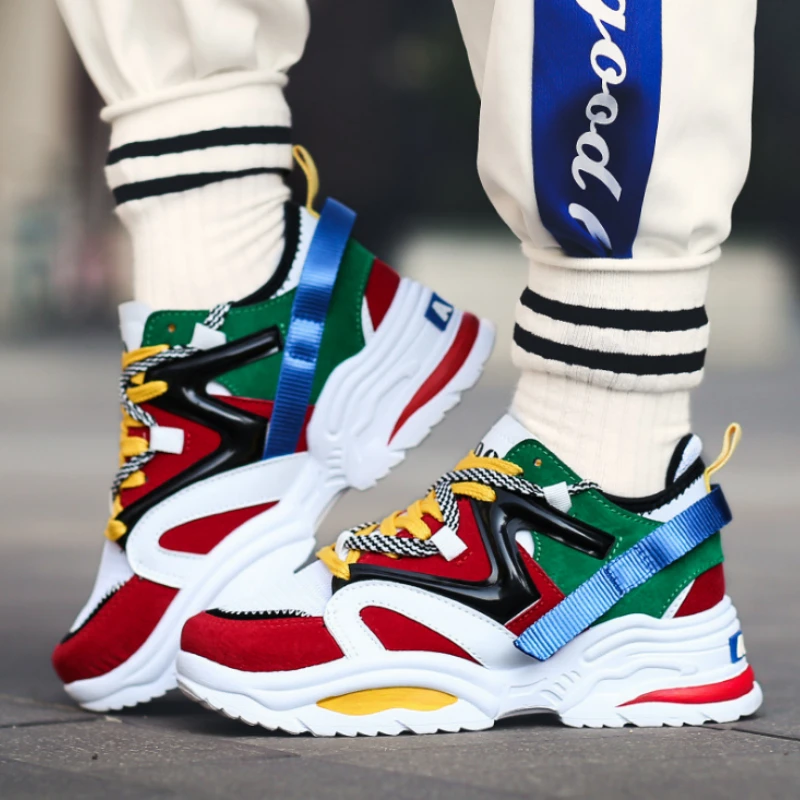 2019 оригинальные винтажные кроссовки в стиле Харадзюку Мужская и Женская