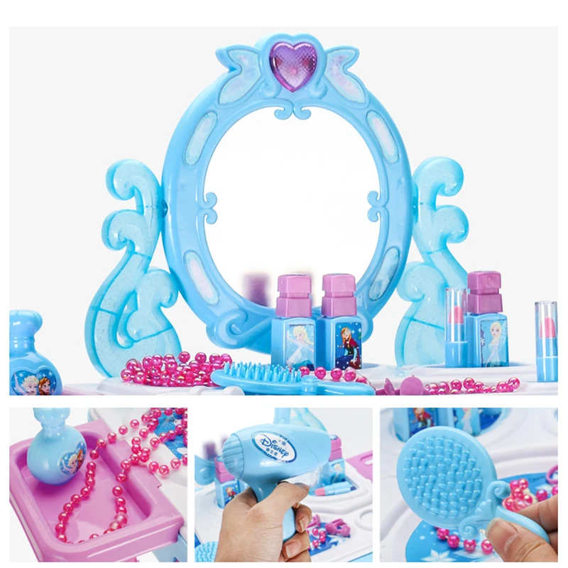 Игрушки для маленьких девочек Холодное сердце disney принцесса косметический стол
