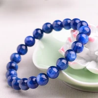 7a feng shui gift natural kyanite crystal bracelet bracelet for man and women handmade good lucky amulet jewellery