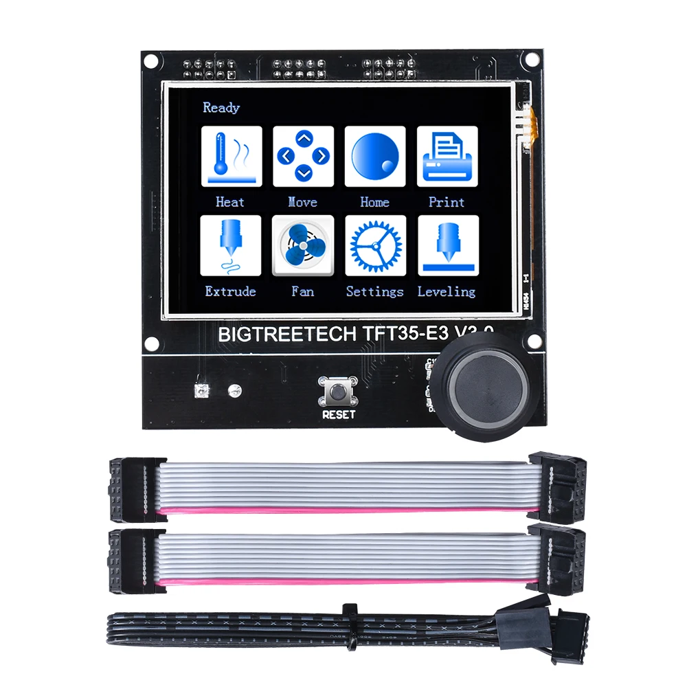 BIGTREETECH SKR V1.4 Turbo Control Board + TFT35 E3 V3.0 Touch Screen TMC2209 TMC2208 UART 3D Printer Parts CR10 Upgrade SKR V13