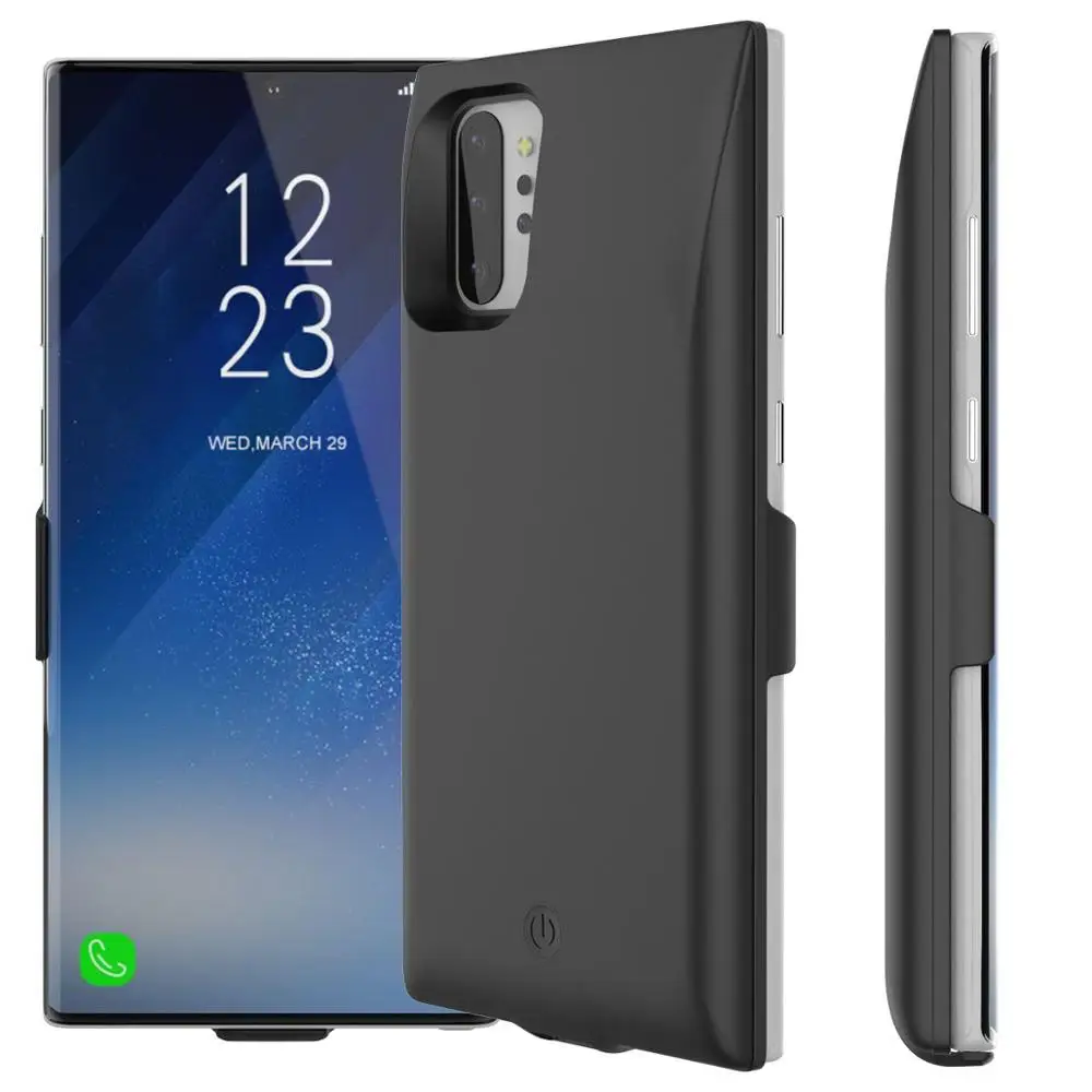 For Samsung Galaxy Note 10 Plus Note 10 7000mAh Battery Charger Case External Backup Charger Power Bank Protective Cover