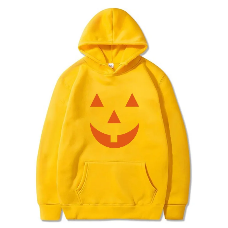 Halloween sweater hoodie clown print sweater European and American couple hoodie