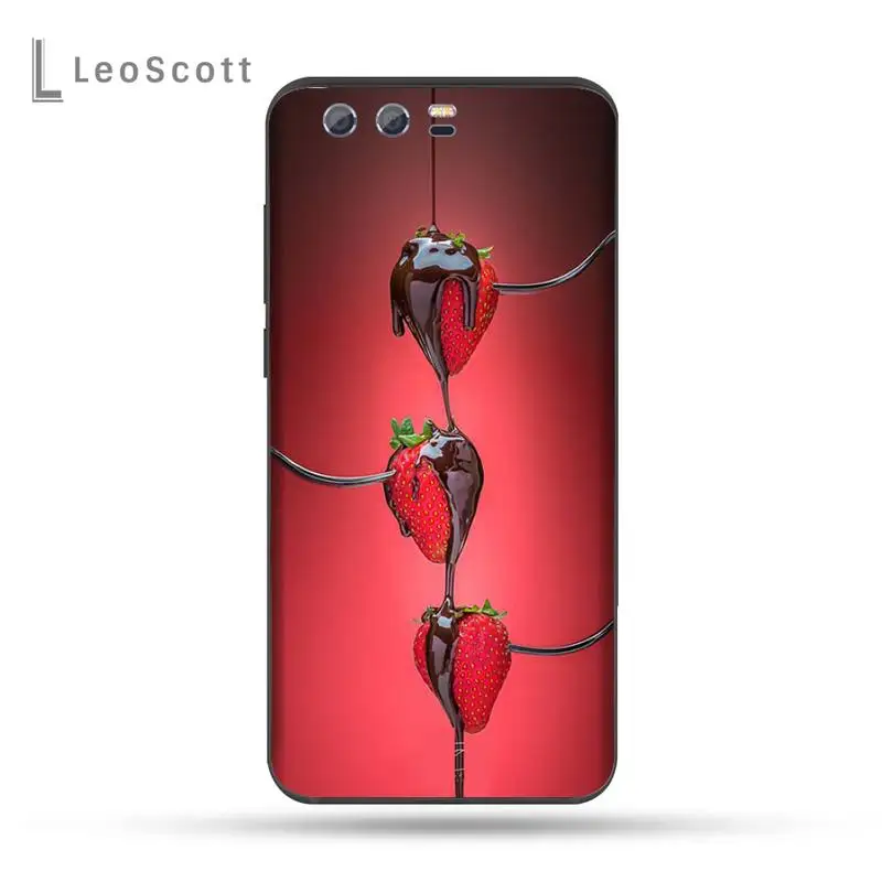 

Dancing fruit strawberry Phone Case For Huawei Honor view 7a5.45inch 7c5.7inch 8x 8a 8c 9 9x 10 20 10i 20i lite pro