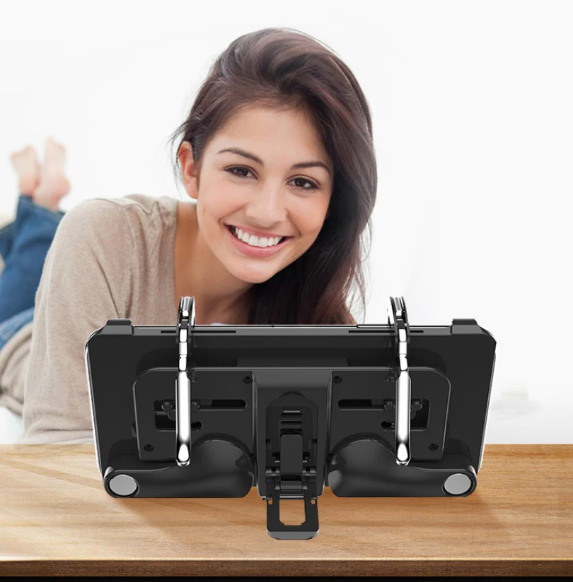 Геймпад для iPhone IOS огневой курок Кнопка рукоятка PUBG держатель мобильного