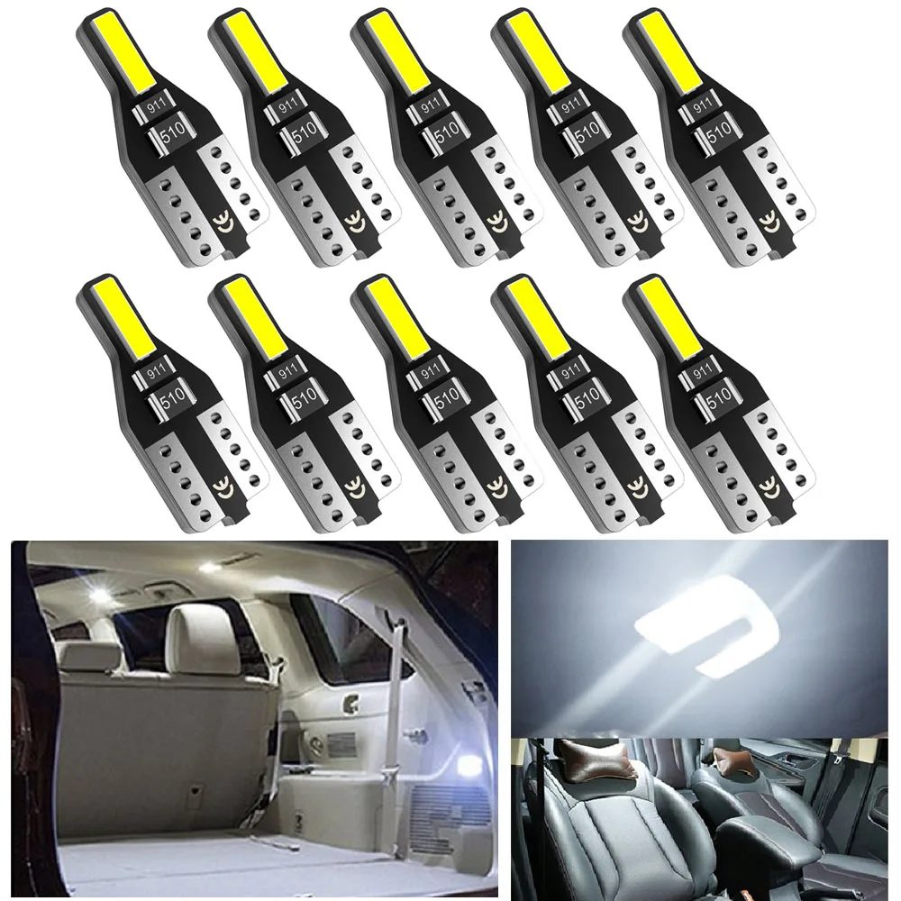 10x W5W T10 светодиодный светильник для Alfa Romeo 159 147 156 164 Giulietta Mito Giulia GT Stelvio 2017