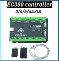 new ec300 3456 axis usb motion controller ethernet cnc mach3 300khz motion control card for milling machine