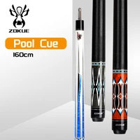 zokue russian billiard cue 160cm 12 75mm radial pin billiard cue stick hard maple featured canadian pool cue stick with bolt