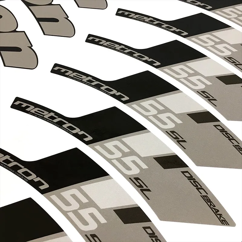

Two Wheel Sticker Set for vision 55 sl for Disc Brake MTB Road Bike Cycling Decals Free shipping