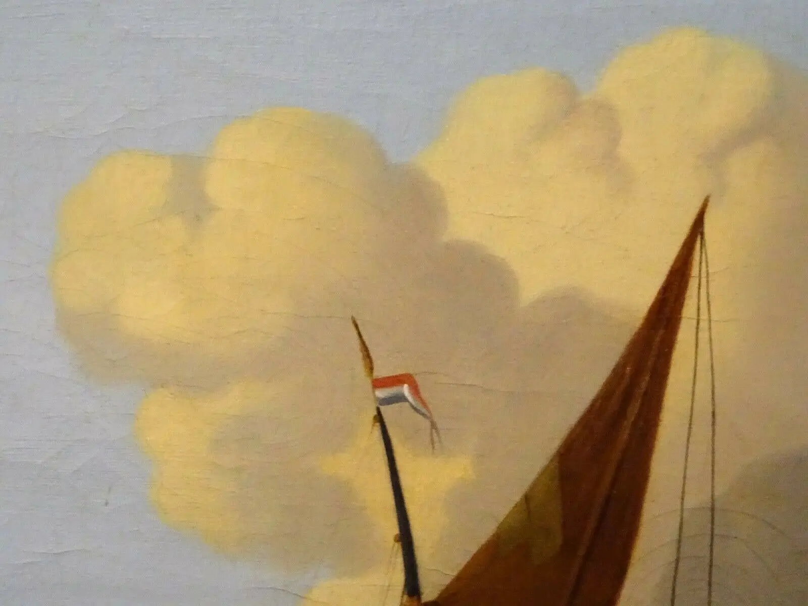 Высокое искусство 19 век живопись масляными красками море голландское большое