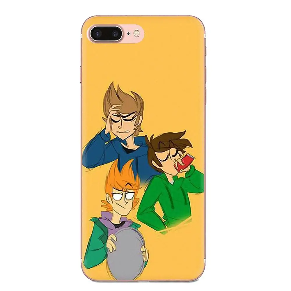 Мягкий чехол для телефона Xiaomi Red mi 4 7A 9T K20 CC9 CC9e Note 7 9 Y3 SE Pro Prime Go Play Eddsworld | Мобильные