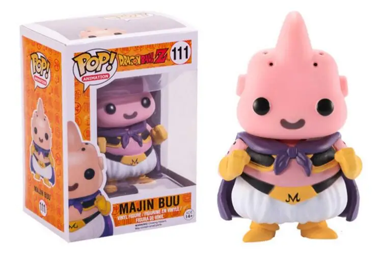 Оригинальный FUNKO Pop Dragon Ball Super Porunga Saiyan Goku супер вегета коллекция кукол из пвх
