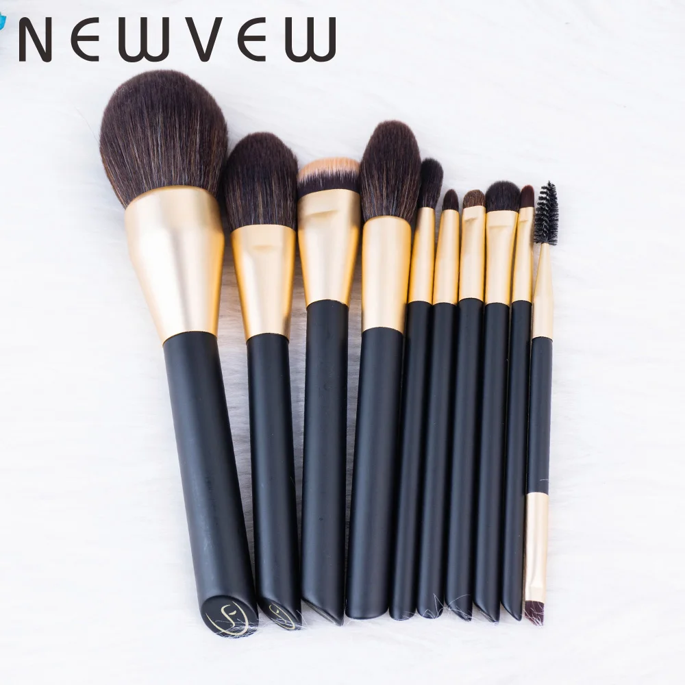 Набор профессиональных кистей для макияжа NEWVEW инструменты пудры основы теней