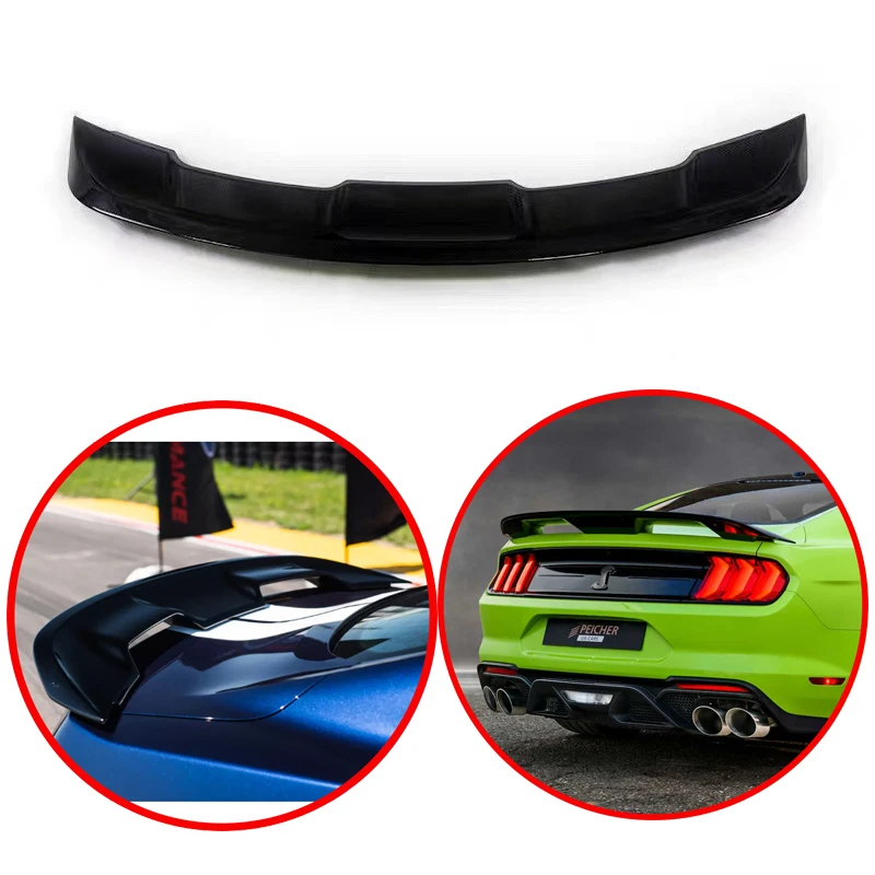 Высокое качество для Ford Mustang Шелби GT500 2015 2016 2017 2018 2019 2020 ABS спойлер из материала