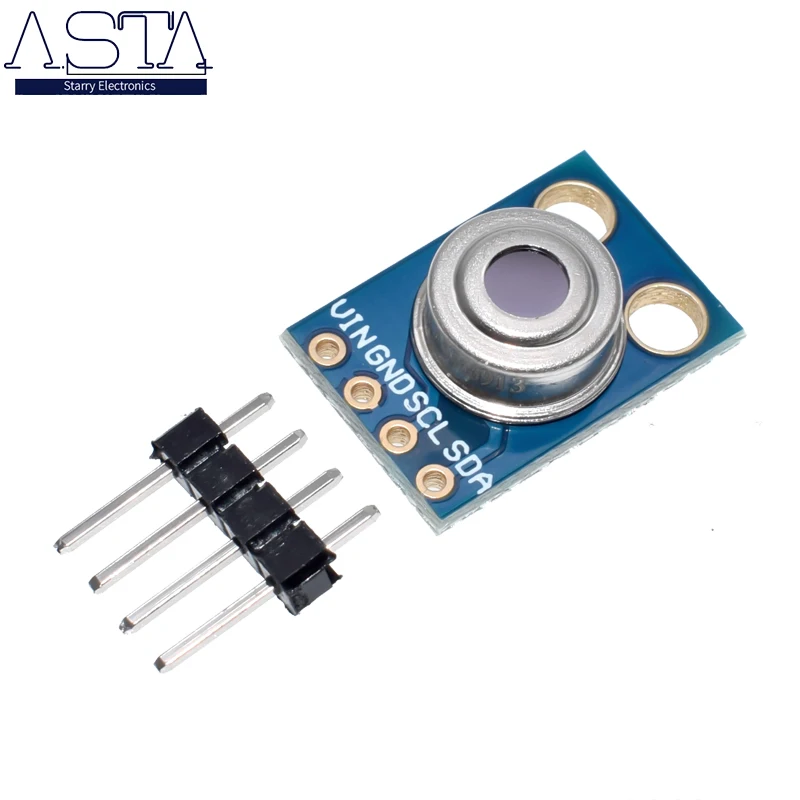 GY-906 MLX90614 MLX90614ESF бесконтактный инфракрасный датчик температуры модуль IIC