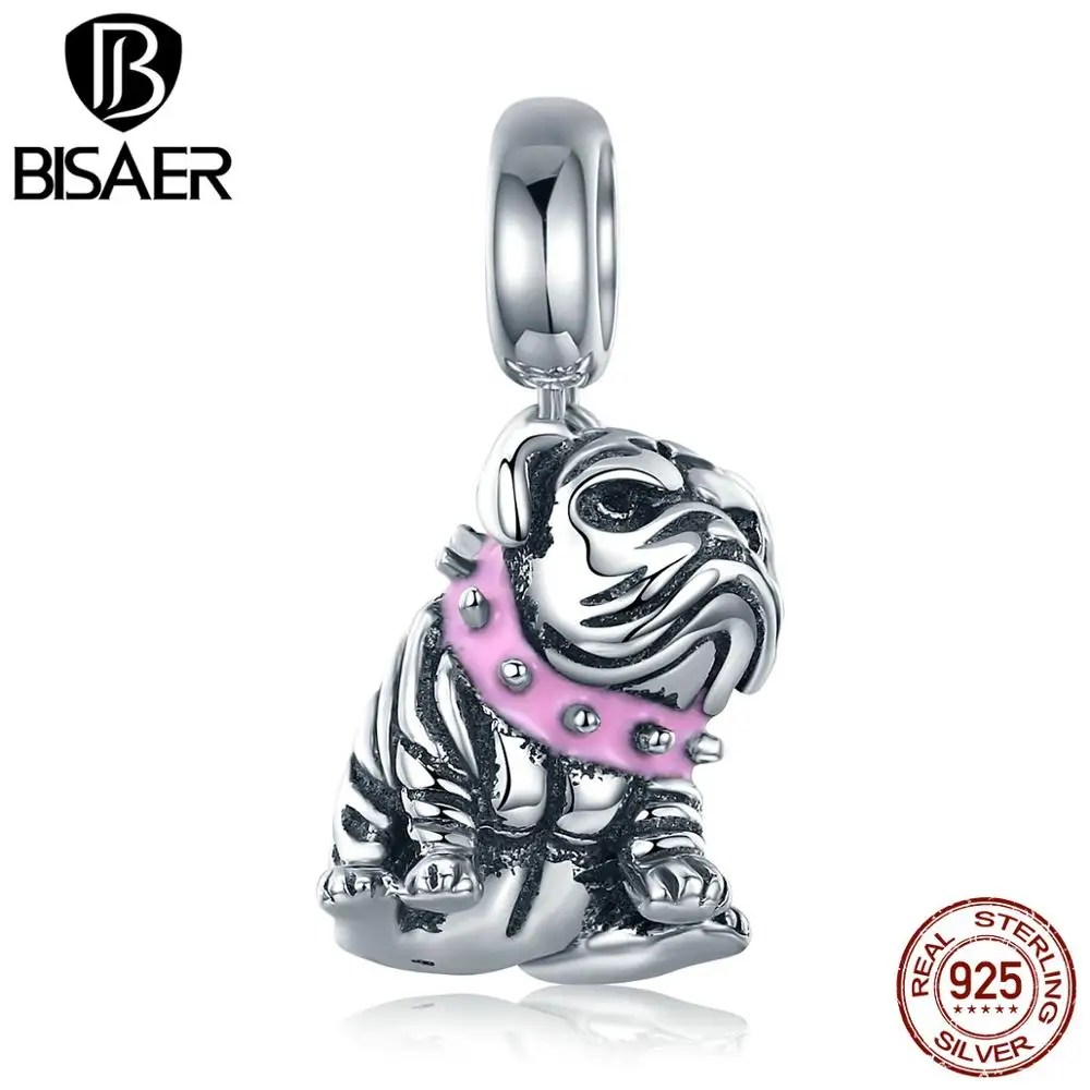 925 Sterling Silver Animal Charms: Ladybug, Cat, Bulldog, Turtle, Elephant, Bee, and Tortoise - Perfect for DIY Bracelet and Jewelry Making with Beads image 6