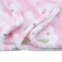 new cute elephant cartoon baby blankets newborn elephant air conditioning quilt coral velvet pillow quilt dual use