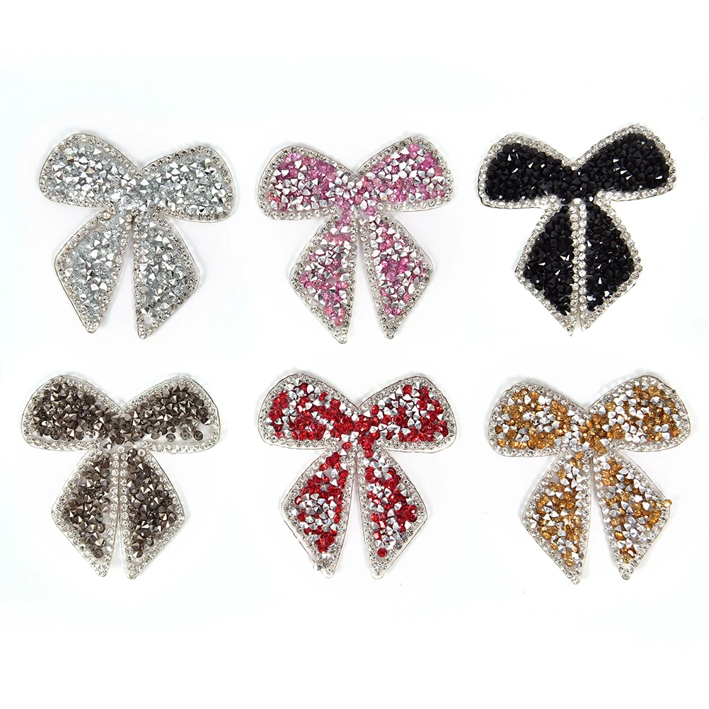 1 шт. 3D нашивки с бантом вышивка модный бренд наклейка для футболки переводная