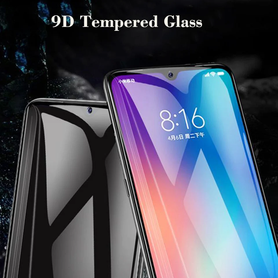100Pcs/Lot 9D Full Cover Tempered Glass For Xiaomi Redmi 6 Pro 5Plus 5A 4A 4X S2 A2 Lite Screen Protector Glass Protective Film