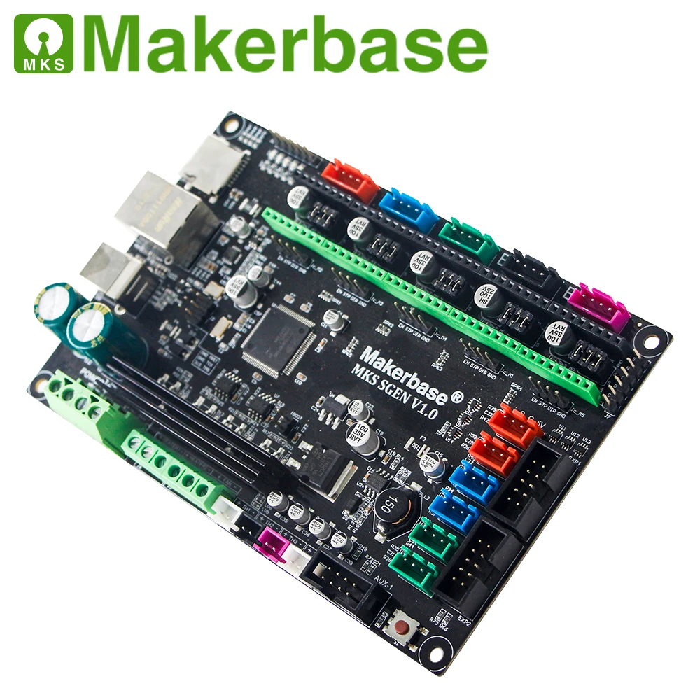 Детали для 3D-принтера, плата контроллера MKS SGen Smoothieboard 32 бита с открытым исходным кодом, MKS sbase, обновленная