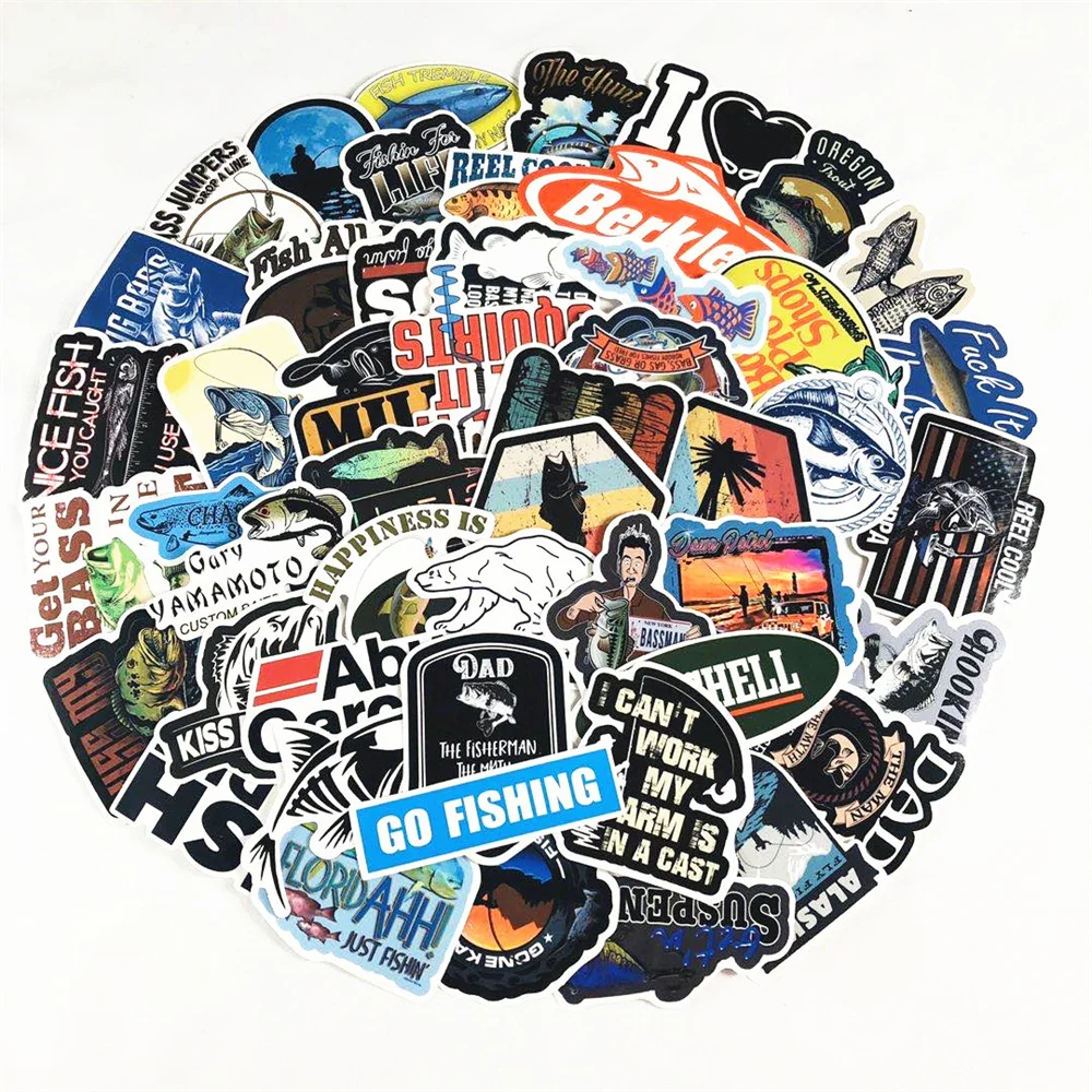 Креативный чемодан для рыбалки компьютера ноутбука багажа скейтборда мотоцикла