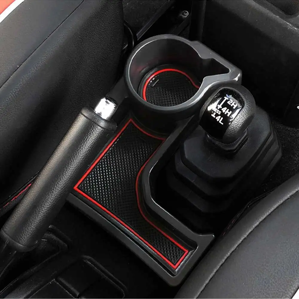 

Auot Center Console Cup Holder Storage Box for Suzuki Jimny AT Model 2018 2019 2020 Car Interior Accessories Car Cup Holder