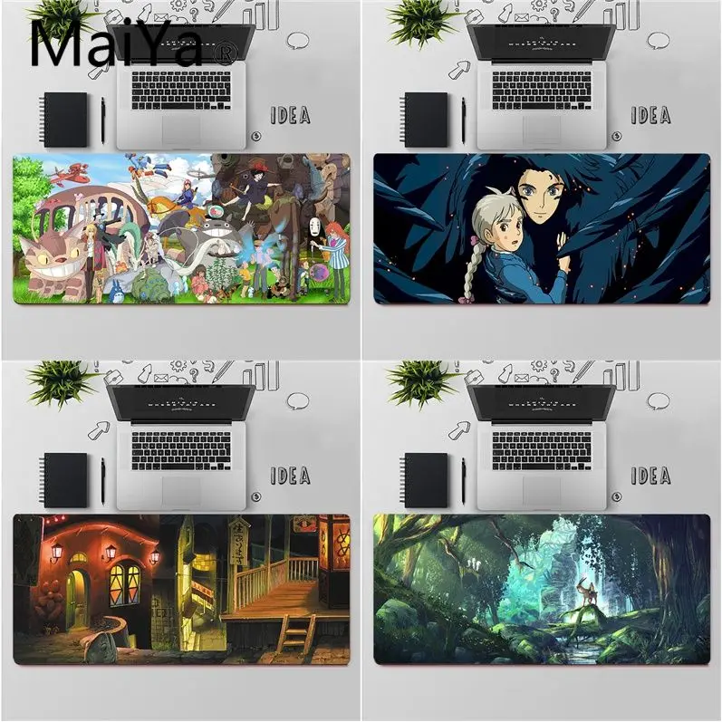Maiya высокое качество студийный Ghibli унесенный в спираль Тоторо игровые коврики