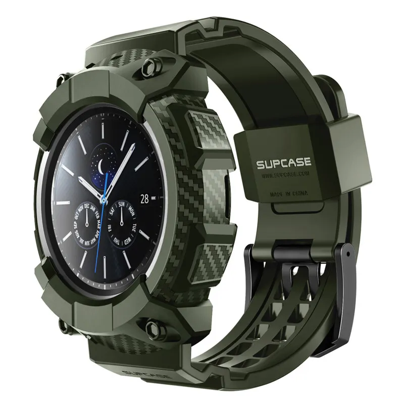 For Samsung Galaxy Watch 3 Case 45mm (2020) SUPCASE UB Pro Rugged Protective Cover with Strap Bands | Электроника