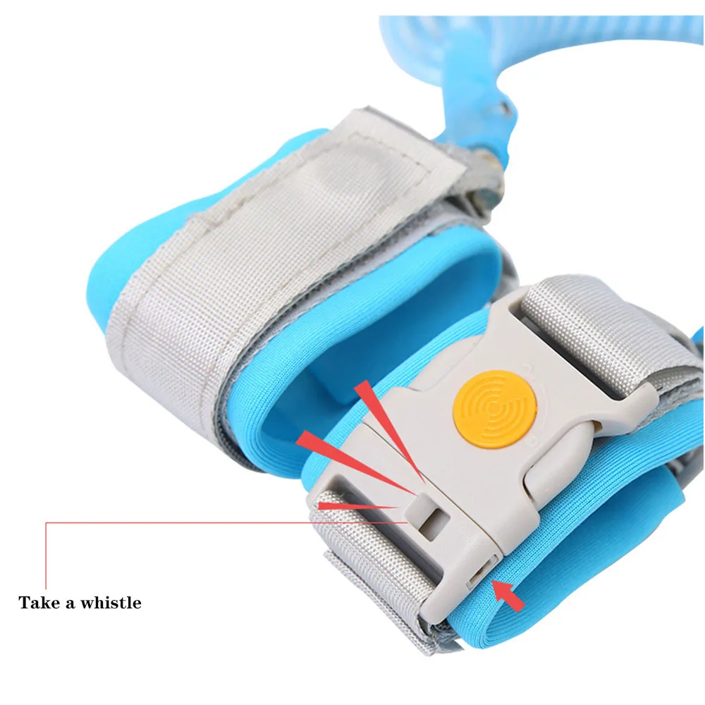 1.5M 2M 2.5M Adjustable Kids Anti Lost Wrist Link Toddler Walking Harness Strap Rope Tape Hand Belt | Мать и ребенок