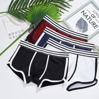 men sexy boxer shorts convex pouch underwear cotton underpants bikini boxers soft shorts mini briefs swimming trunks panties