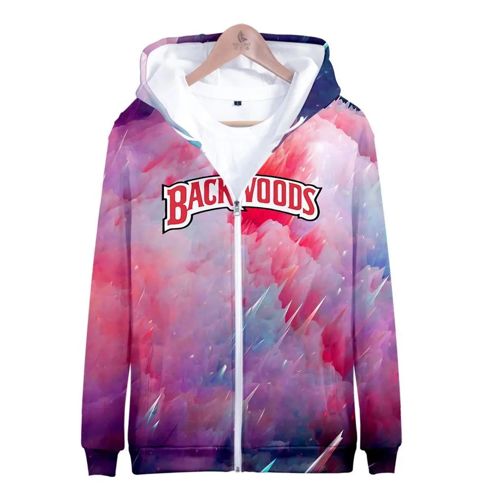 

New BACKWOODS Men/Women Hooded Zipper 3d Print Clothes For Man Long Sleeve Coat Cigar Starry Sky Fashion Design Pullover