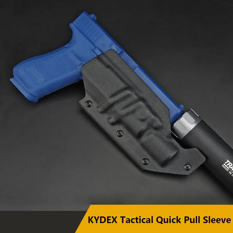 

KYDEX Tactical Pistol Holster X300 Light Special Quick Pull Sleeve For GLOCK 19/17/34/45(and.40/.357) 21/20/30/29 CZP10C Etc