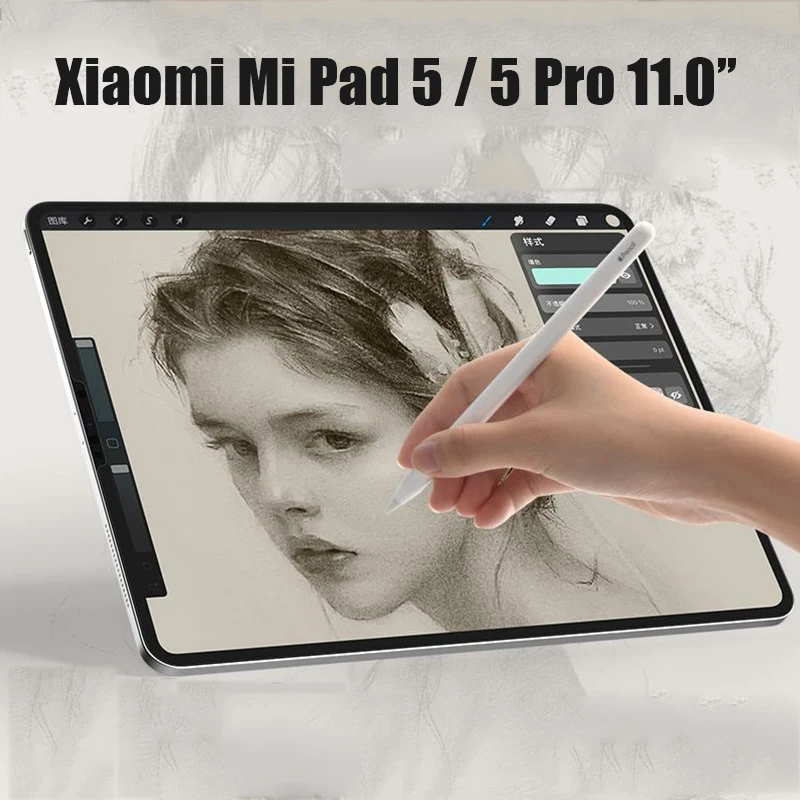 

Пленка в виде бумаги для Xiaomi Mi Pad 5 Pro 11,0 ''2021, Защита экрана для Xiaomi Mi Pad 5 11 дюймов, матовая защитная пленка для рисования