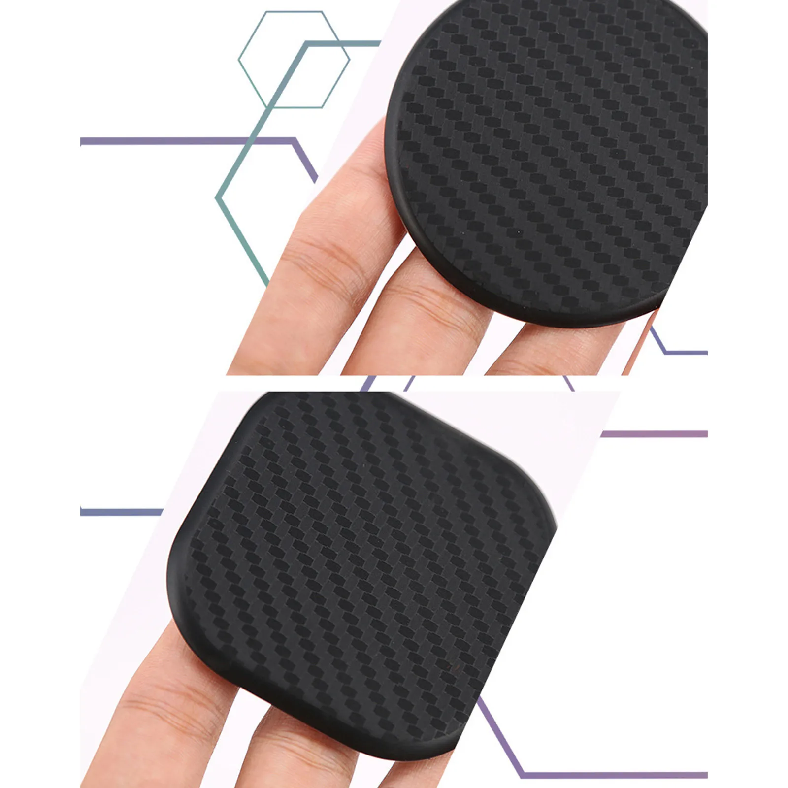 2 шт. автомобиля Мода стакана воды держатель бутылки коврик износостойкие